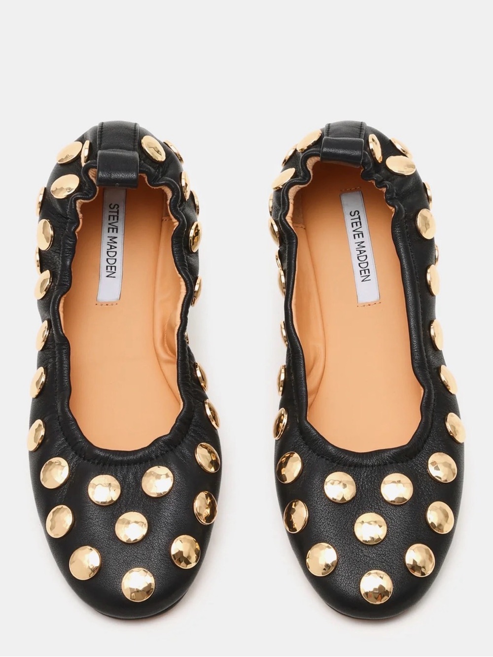 NWOB Steve Madden LANTA BLACK LEATHER Size 6